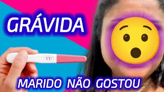 🤰GRÁVIDA😯MARIDO NÃO GOSTOU😒 [upl. by Wilie]