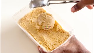 JUST 1 INGREDIENT  HOW TO MAKE EVAPORATED MILK ICE CREAM [upl. by Emelun]