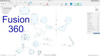 Fusion 360 Tutorial Deutsch Grundlagen Abhängigkeiten Skizze [upl. by Matheny]