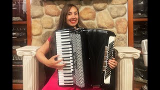 6297  Black Bellphia Piano Accordion LMMM 41 120 1999 [upl. by Silevi363]