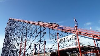 Blackpool Pleasure Beach Pepsi Max The Big One POV 1080p [upl. by Adnima]