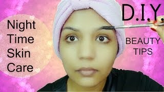 My Night Time Skin Care Routine  How To Grow Eyebrow Eyelash Fast  SuperPrincessjo [upl. by Ajup]