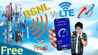 BSNL 5G Volte Launched in india  Reality Check 2024 [upl. by Esoj]