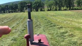 Tedding Hay Farmall Super C amp Pequea 710 [upl. by Marte]