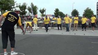 Pétanque  1000 boules dans lheure à Dreux avec Philippe Suchaud [upl. by Edijabab]