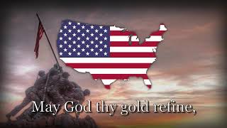 quotAmerica The Beautifulquot  United States Patriotic Song [upl. by Georgetta]