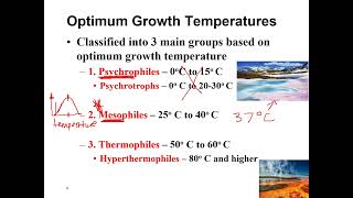 2060O Ch9 Physical Requirements for Growth Temperature and pH Audio [upl. by Joshia]