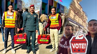 Vote Dal Diya  Rescue Wala Ban Gya Polling Station Par [upl. by Denise]