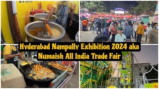 Hyderabad Exhibition 2024  Numaish hyderabadi exhibition trendingvideo viral streetshopping [upl. by Duvall803]