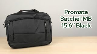 Розпаковка Promate SatchelMB 156 Black [upl. by Ahsekad]