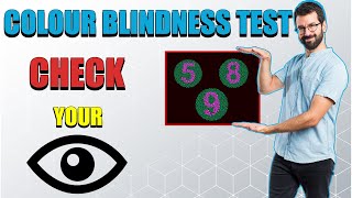 Colour Blindness Test  Are You Colour Blind  Check Your Eyes [upl. by Ailahk815]