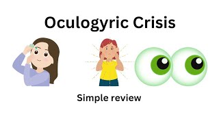 oculogyric crisis  presentation causes and treatment [upl. by Ekez]