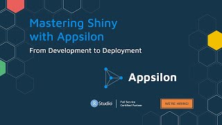 R Shiny Masterclass Building Styling and Scaling Shiny Applications  Posit  Appsilon [upl. by Aerdua]