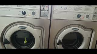 Wascomat Junior W620 Washing Machine Drain In Action [upl. by Franklin]