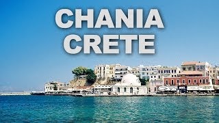 Chania a Beautiful Port Town on the Greek Island of Crete [upl. by Adolfo]