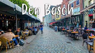 Den Bosch Netherlands walking tour 4k vlog Oct 7 2024 [upl. by Ayinat]