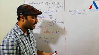 Methods of Preparation of AlkynesDehalogenationDehydrohalogenation of Vicinal dihalides [upl. by Trish]