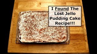 Jello Pudding Cake  Bringing Back A Classic Favorite [upl. by Nered]