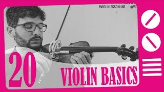 20 Bow Exercise n12  Violin Lessons For Beginners [upl. by Amzaj]