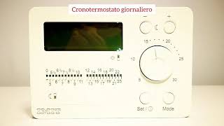 Cronotermostato giornaliero [upl. by Sachi]