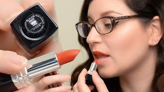 Rouge Dior Lipstick in 999 Matte Review Demo amp 12hr wear test  CORRIE V [upl. by Aivalf]