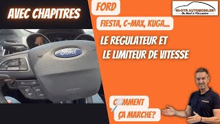 Ford Fiesta Focus CMax Kuga Régulateur et limiteur de vitesse [upl. by Suckow729]