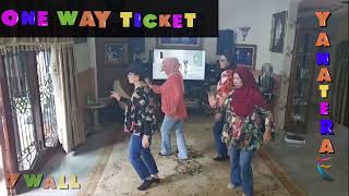 One Way Ticket 2024 Line Dance Choreo Djufri Djafar INA  Demo Yanatera Line Dance [upl. by Hgielrac]