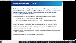 Enskild Firma Räntefördelning [upl. by Alauqahs22]