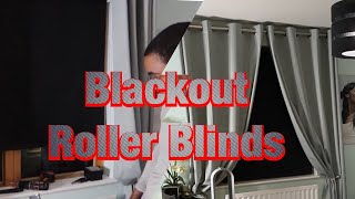 Installing Blackout Roller Blinds from Blinds2Go [upl. by Lauren604]