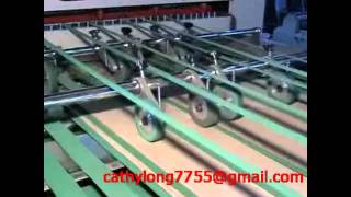 High Speed Automatic Paper Roll to Sheet Cutting Machine with rotary blade type [upl. by Ebanreb]