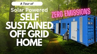 Explore the Ultimate OffGrid SolarPowered Container Home  Sustainable amp SelfSufficient [upl. by Akeme]