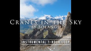 Solange quotCranes in the Skyquot  Instrumental 1Hour loop [upl. by Ahsii183]