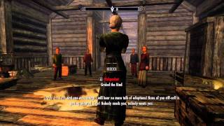 Skyrim How to join the Dark Brotherhood spoilers [upl. by Othelia]