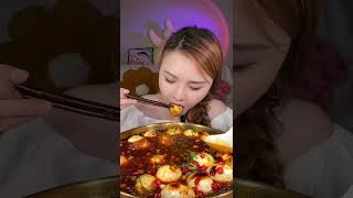 ASMR  Mukbang  Fast eat ASMR shorts [upl. by Airekahs]