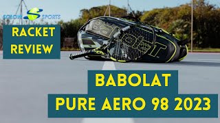 Babolat Pure Aero 98 Tennis Racket Review [upl. by Faber]