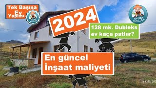 2024 fiyatları ile dubleks ev maliyeti [upl. by Onit]