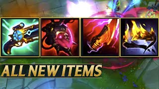 ALL NEW REWORKED amp REMOVED ITEMS GAMEPLAY  SEASON 2024  League of Legends [upl. by Nodrog]