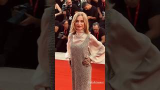 Isabelle Huppert at the Venice Film Festival isabellehuppert [upl. by Alimat169]