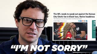 Journalist responds to backlash young Chiefs fan wearing blackface [upl. by Elysha]