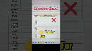 Excel में Number को शब्दों में कैसे Convert करे  Number to word  excel shorts shortsfeed [upl. by Jsandye]