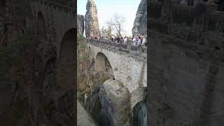 Bastei  Sächsische Schweiz  Ausblick auf Elbe und Elbsandsteingebirge  Sachsen [upl. by Salamanca461]