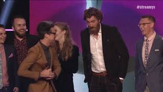 Good Mythical Morning Wins the Award for Show of the Year  Streamy Awards 2019 [upl. by Malvina]