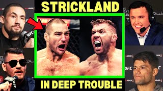 UFC Fighters quotPredictquot Sean Strickland vs Dricus Du Plessis  UFC 297 [upl. by Horowitz]