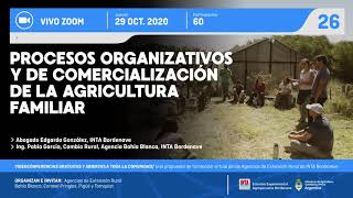 Agricultura Familiar procesos organizativos y de comercialización [upl. by Rutger]