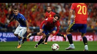 Highlight Spanyol vs Italia Dalam Laga Kualifikasi Piala Dunia 2018 [upl. by Absalom796]