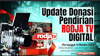 LAPORAN PROGRES DONASI RODJATV DIGITAL [upl. by Adnirual333]