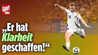 Nationalmannschaft Maxi Mittelstädt löst die deutsche Problemzone  Reif ist Live [upl. by Sirak]