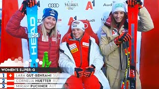 FIS Alpine Ski World Cup  Womens Super G 2  AltenmarktZauchensee AUT  2024 [upl. by Yarod]