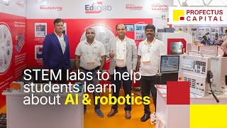 Empowering students with futureready STEM labs  STEMCLOUDS  DIDAC India 2024  Profectus Capital [upl. by Dnalyk]