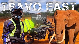 Trying to Cross Tsavo National Park with my 200cc bike  Most Dangerous Park  S2 Ep 16 [upl. by Hawk408]